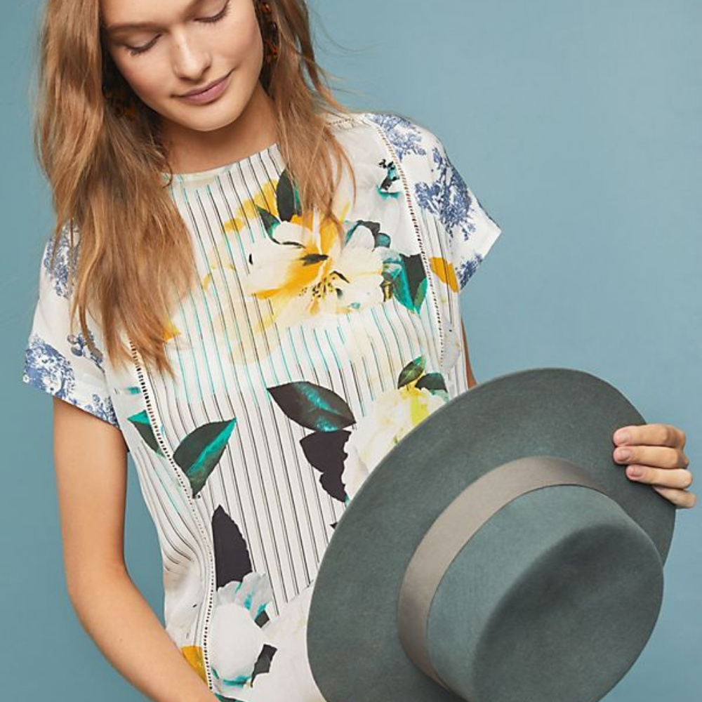 Maeve Southern Silk Blouse